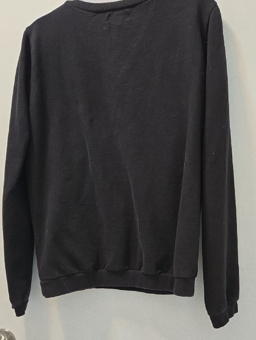 Zara Black Sweatshirt with Multicolor Tassel Yoke - Picture 3 of 5